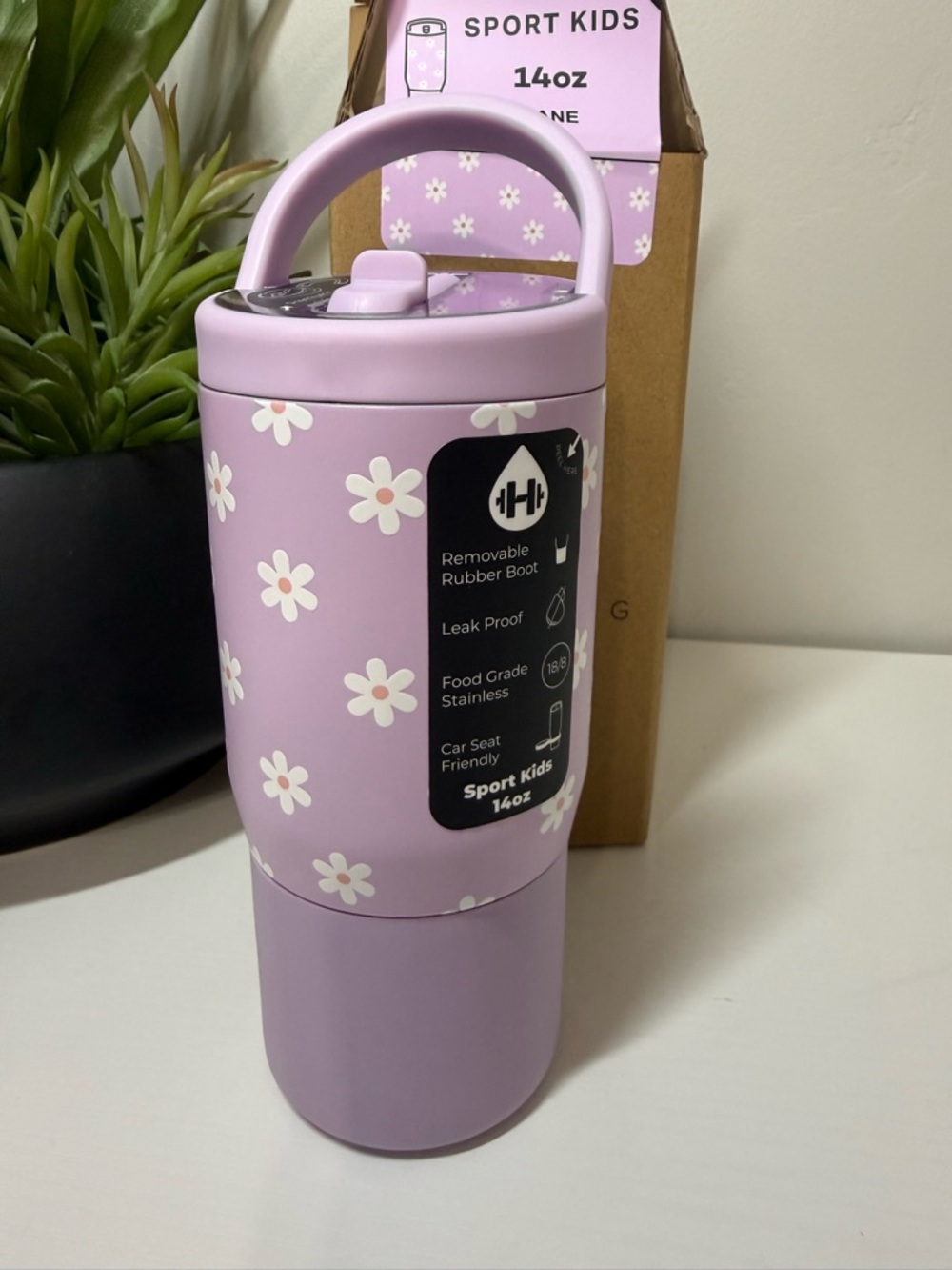 HydroJug Jane Kids Sport Water Bottle - 14oz